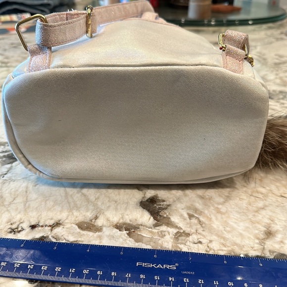 Under one sky unicorn backpack with raccoon tail (faux) - Picture 7 of 9